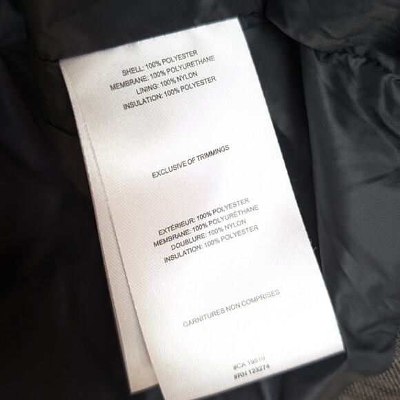 Lole Le Performance Brown Plaid Puffer Fit Waterproof Hooded Jacket, size M - Picture 7 of 8